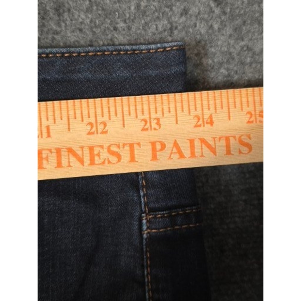 Lane Bryant Straight Tighter Tummy Technology Denim Jeans Dark Wash Sz 26 R Plus - Picture 7 of 10